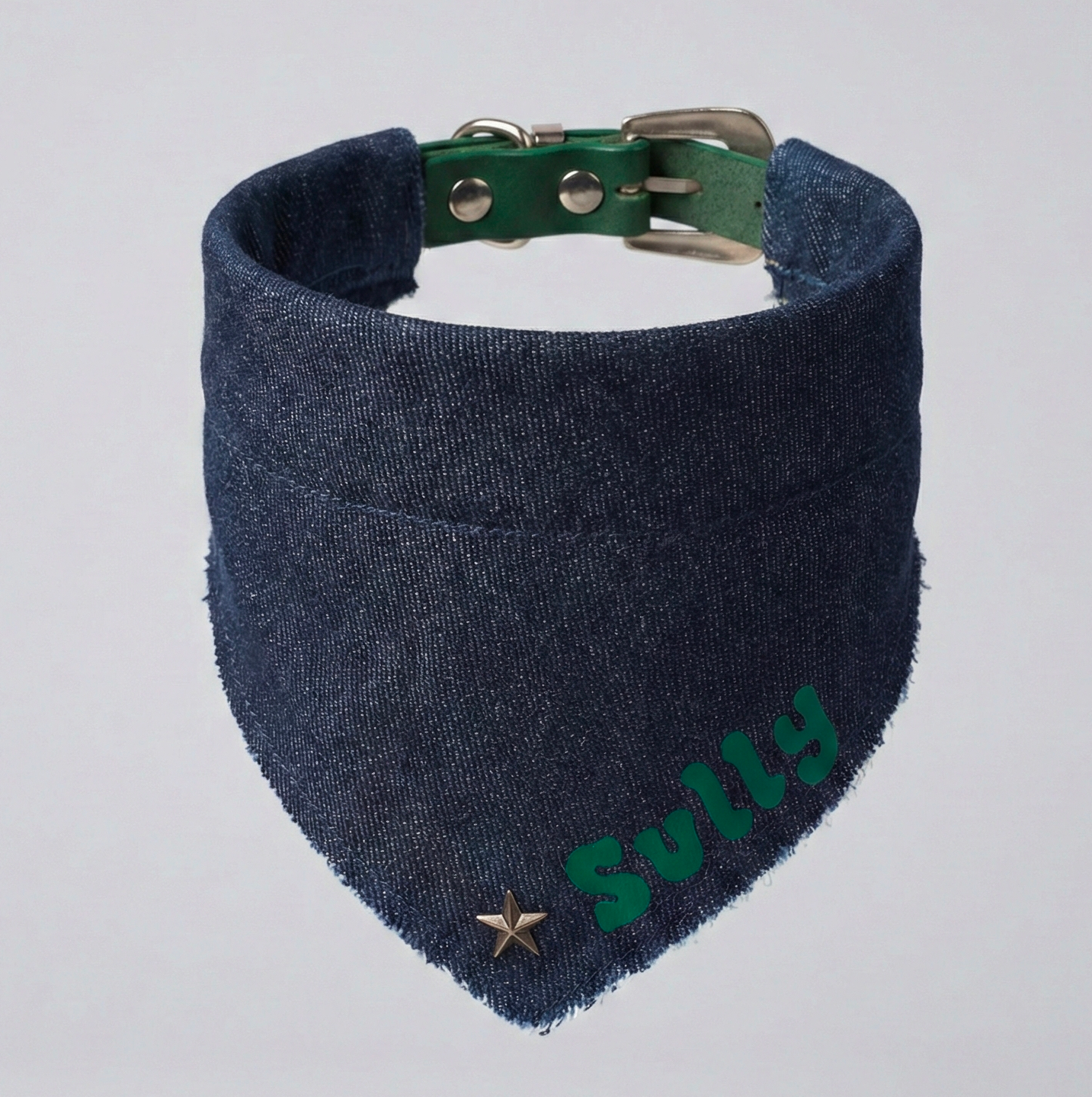 Bandana en jean personnalisé