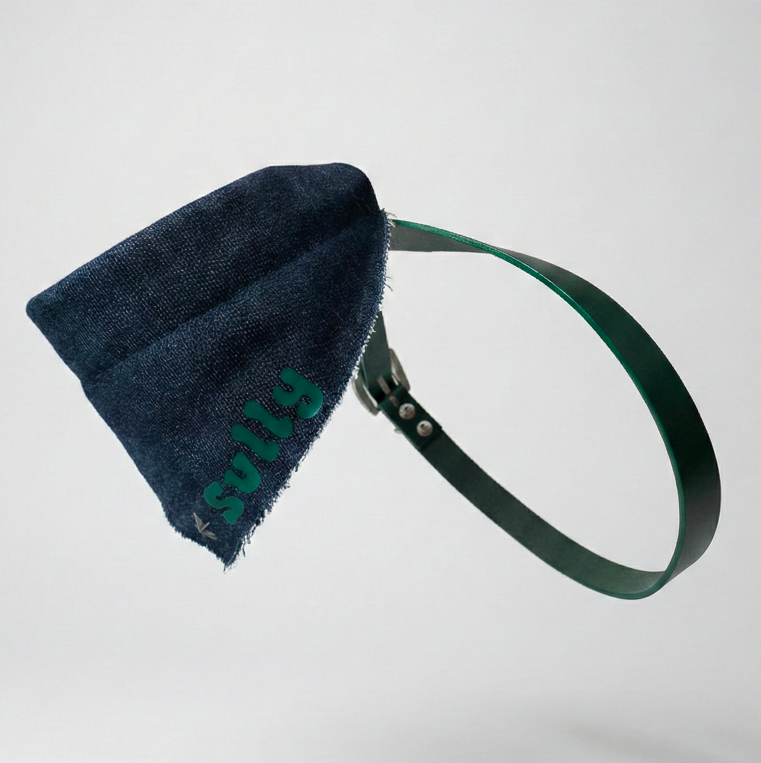 Bandana en jean personnalisé