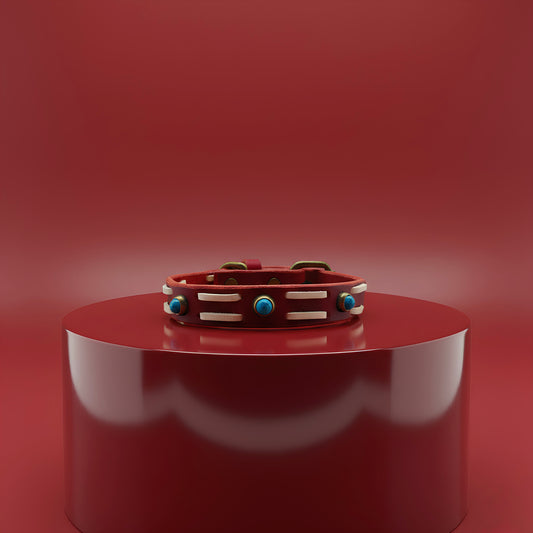 Collier Petit Guerrier - Rouge