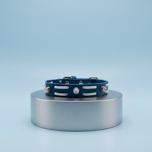 Collier Petit Guerrier - Bleu Royal