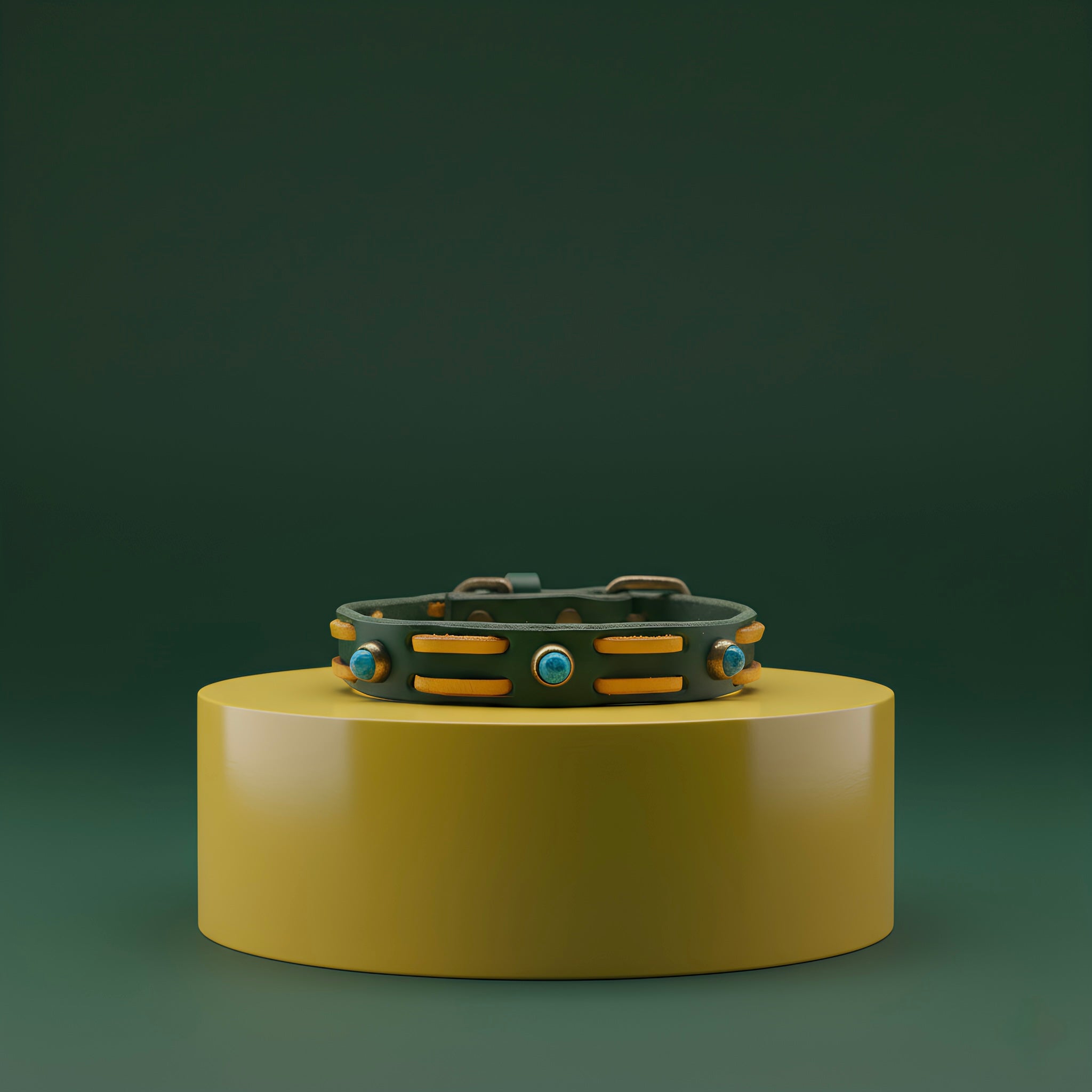 Collier Petit Guerrier - Vert