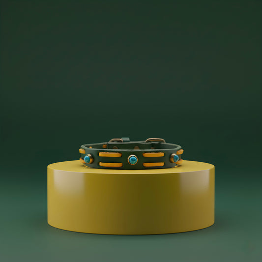 Collier Petit Guerrier - Vert