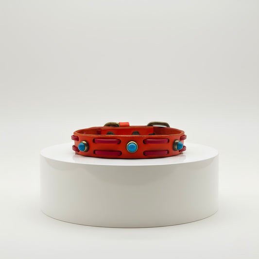 Collier Petit Guerrier - Orange