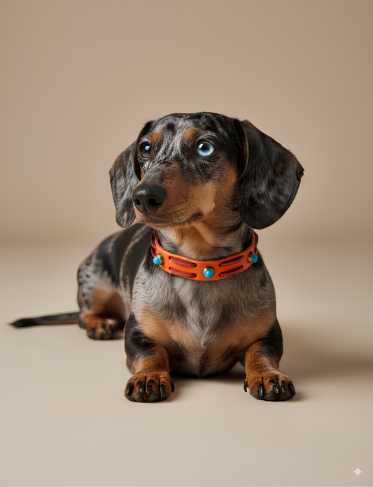 Collier Petit Guerrier - Orange