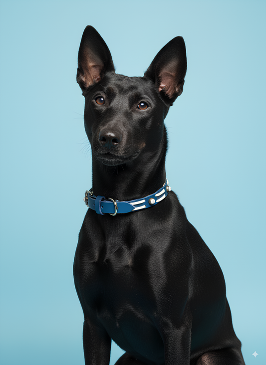 Collier Petit Guerrier - Bleu Royal