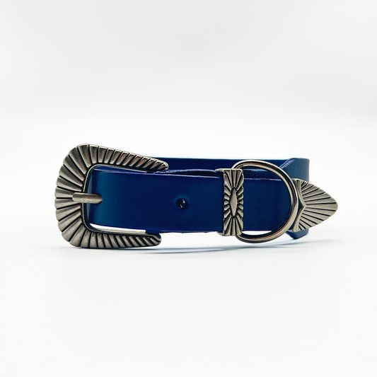 Collier Rodéo - Bleu Royal