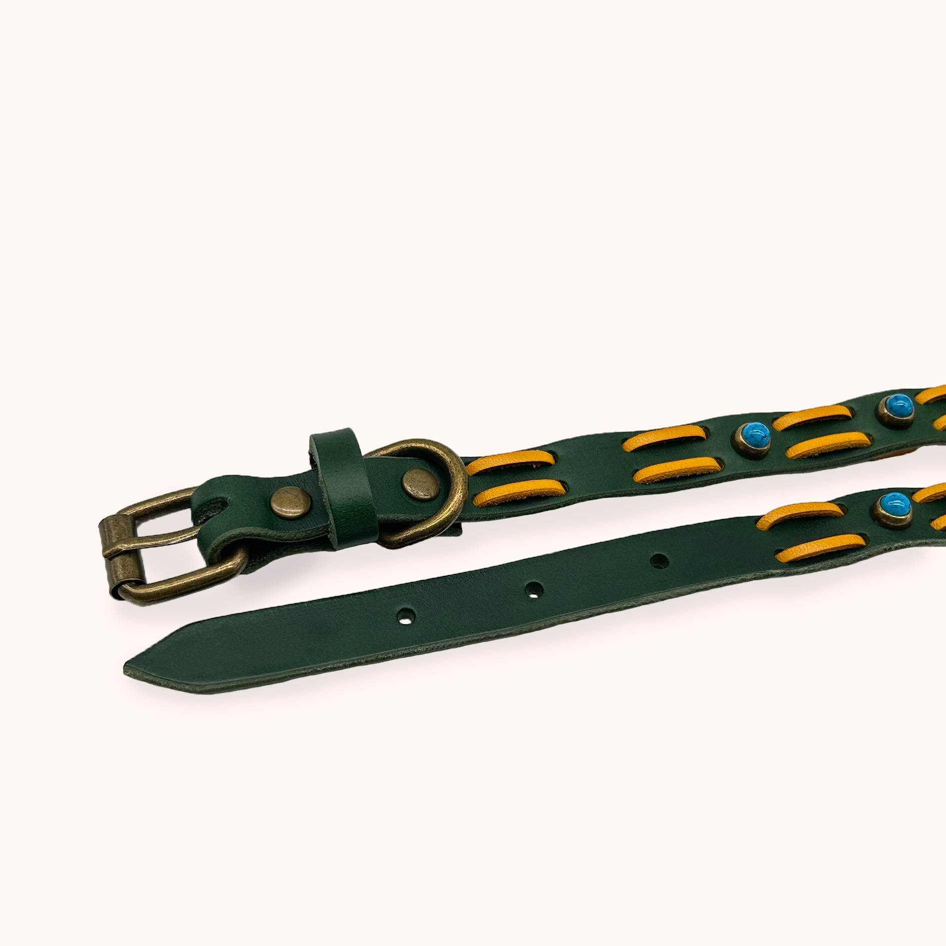 Collier Petit Guerrier - Vert